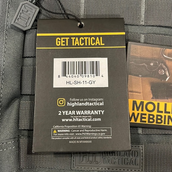 Highland Tactical Bags New Highland Tactical Expo Sling Bag In Grey